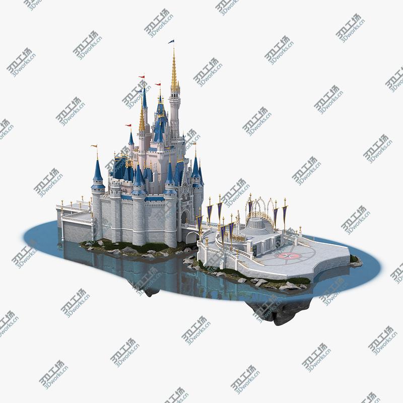 images/goods_img/20210319/3D Cinderella Castle model/1.jpg